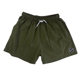 Cove USA Shorts Mens 32 Olive Green Performance Running Gym Training Athleisure